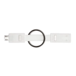 Brelok - kabelek USB Hook Up, biały