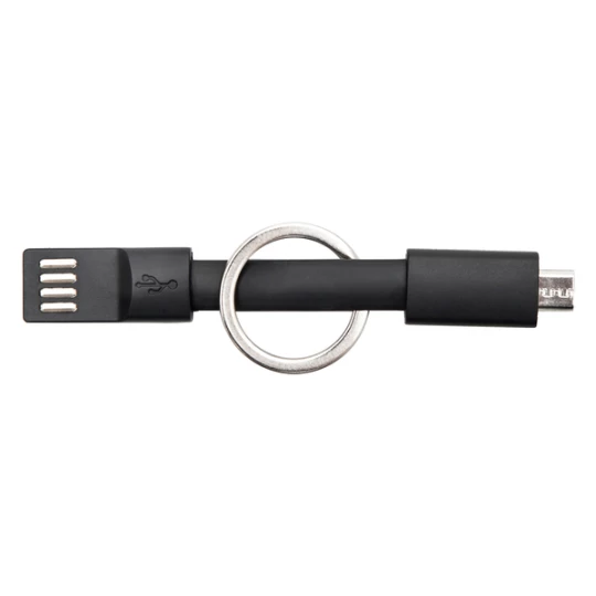 Brelok - kabelek USB Hook Up, czarny