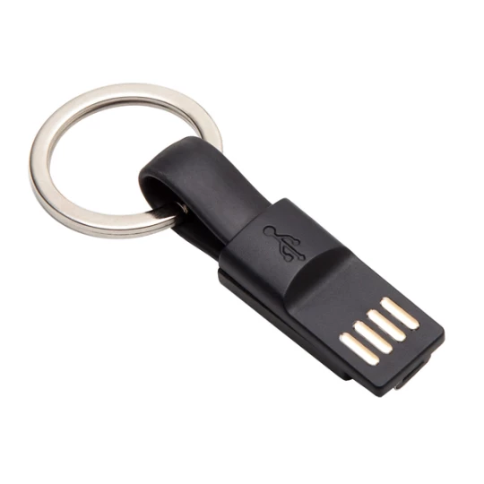 Brelok - kabelek USB Hook Up, czarny