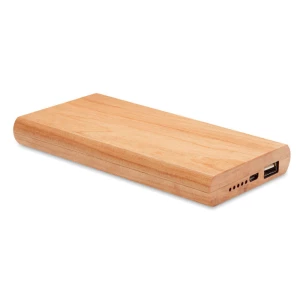 Powerbank 4000mAh w obudowie z bambusa