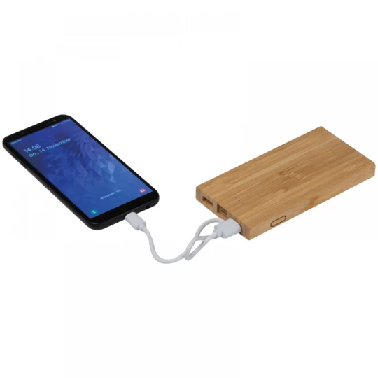 Power bank 8000 mAh z firmowym nadrukiem
