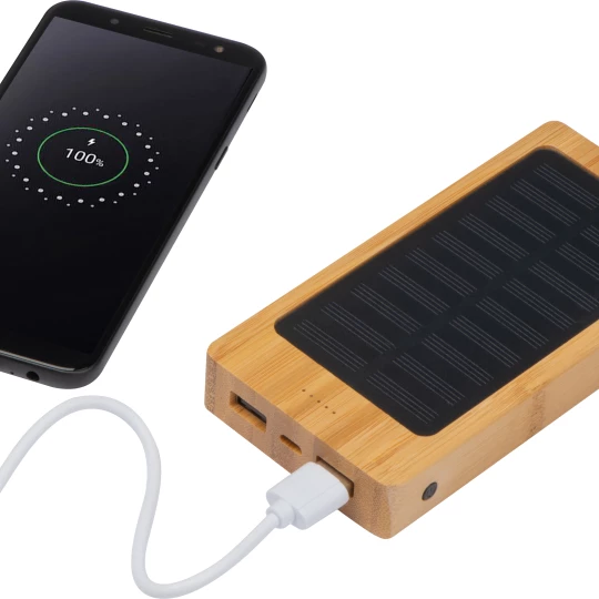 Reklamowy Powerbank 8000 mAh solarny