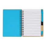 Notes Reklamowy Smile, jasnoniebieski