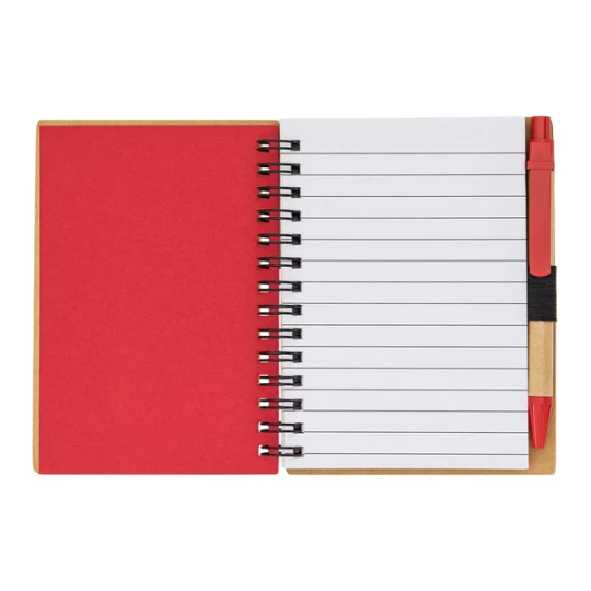 Notes Reklamowy Smile, czerwony