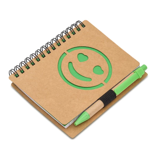 Notes Reklamowy Smile, zielony