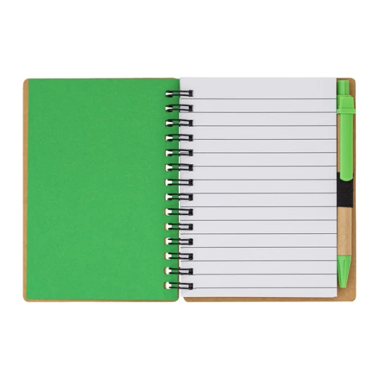 Notes Reklamowy Smile, zielony
