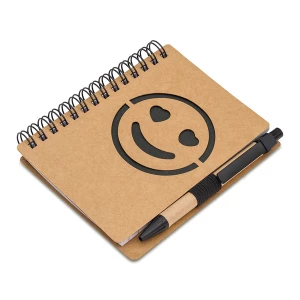 Notes Reklamowy Smile, czarny