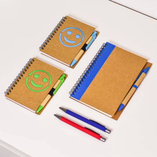 Notes Reklamowy Smile, czarny