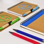 Notes Reklamowy Smile, czarny