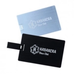 Pendrive w kształcie karty kredytowej, metalowy
