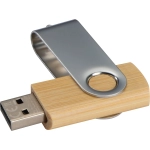 Pendrive drewniany 8GB z obrotową blaszką