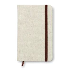 Notes firmowy A6 z płócienną okładką