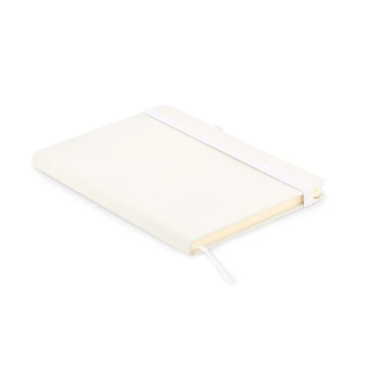 Notes z logo firmy w formacie A5, biały