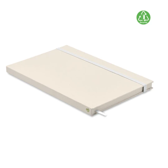 Notes Reklamowy A5 karton z recyklingu Mito note, biały