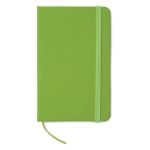 Firmowy notes A6 w linie Notelux, limonkowy