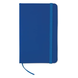 Firmowy notes A6 w linie Notelux, granatowy