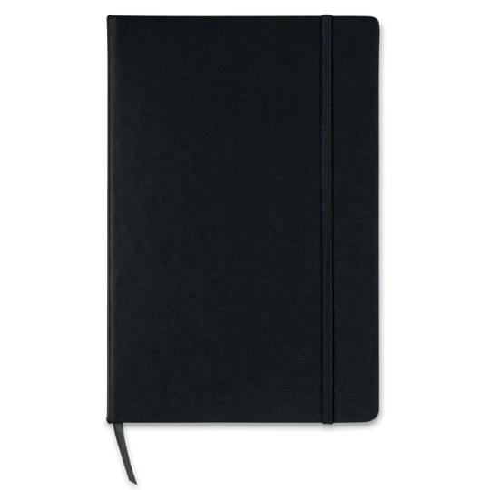 Notes reklamowy A5 w twardej okładce, czarny