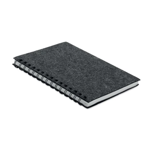 Notes A5, okładka z filcu RPET Ringfelt