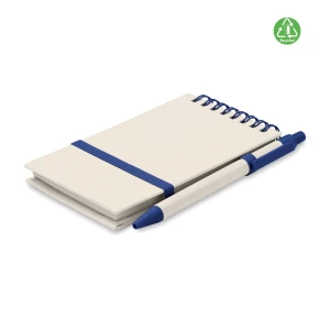 Notesy A6 z kartonu po mleku Mito set, granatowy