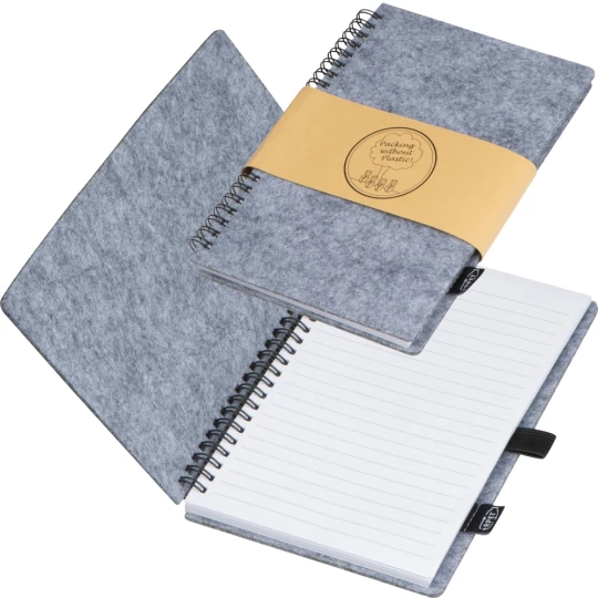 Flicowy notes A5 z filcu