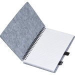 Flicowy notes A5 z filcu