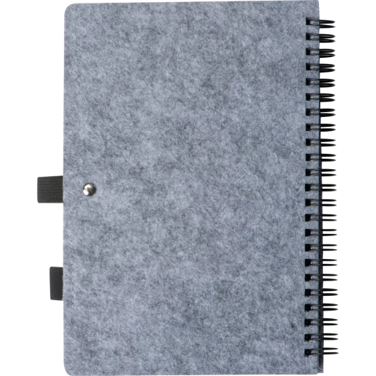 Flicowy notes A5 z filcu