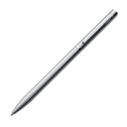 Ładny elegancki długopis metalowy do graweru, srebrny