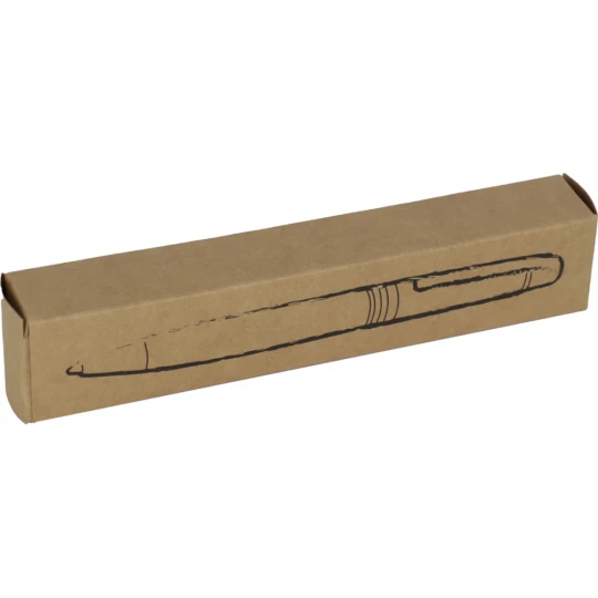 Długopis metalowy w metalowym etui