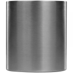 Metalowy kubek z karabińczykiem 180 ml - czarny