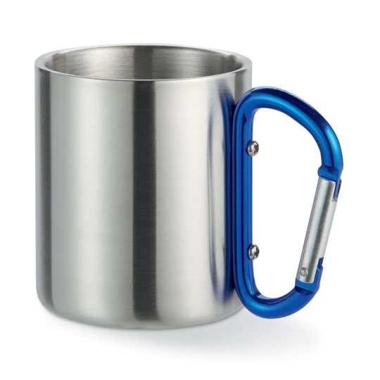 Metalowy kubek 220ml Trumbo, granatowy