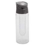 Bidon z Pojemnikiem na Owoce Mint 700 ml, szary/transparentny