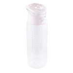 Bidon z logo Frutello 700 ml, biały/transparentny