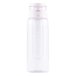 Bidon z logo Frutello 700 ml, biały/transparentny