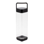 Bidon z Nadrukiem Feelsofine 800 ml, transparentny/czarny