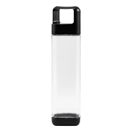 Bidon z Nadrukiem Feelsofine 800 ml, transparentny/czarny