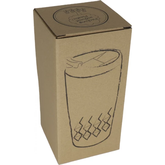 Kubek termiczny z grawerem 300 ml,szary