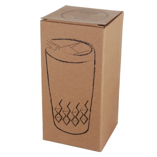 Kubek termiczny z grawerem 300 ml,szary