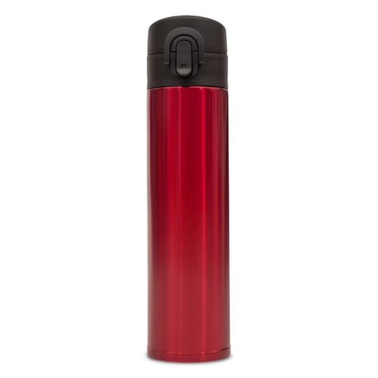 Kubek termiczny z logo Moline 350 ml, czerwony