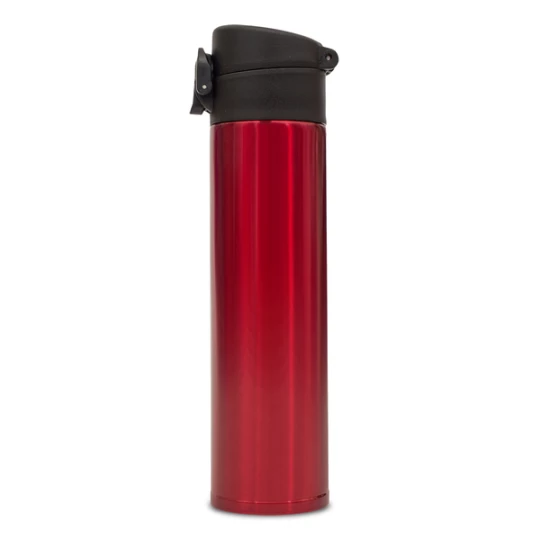 Kubek termiczny z logo Moline 350 ml, czerwony