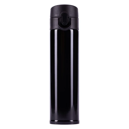 Kubek termiczny z logo Moline 350 ml, czarny