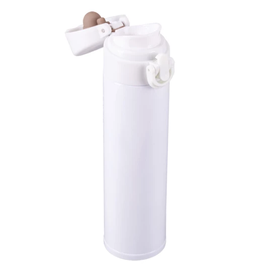 Kubek termiczny z logo Moline 350 ml, biały