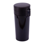 Kubek termiczny Casper z logo, 350 ml, czarny