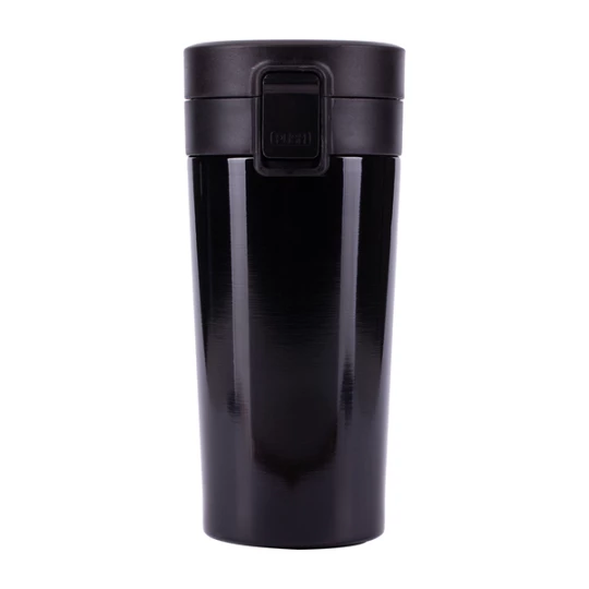 Kubek termiczny Casper z logo, 350 ml, czarny