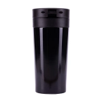 Kubek termiczny Casper z logo, 350 ml, czarny