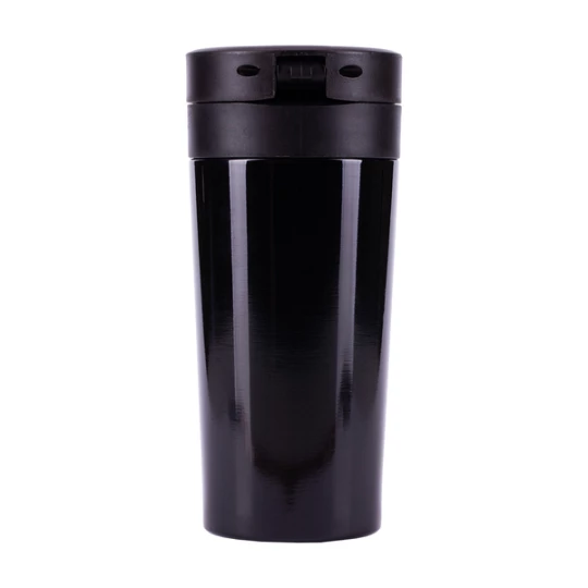Kubek termiczny Casper z logo, 350 ml, czarny