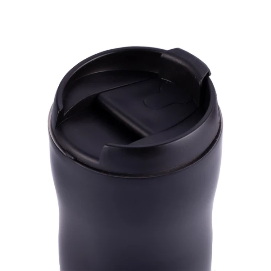 Kubek termiczny Tromso 250 ml, czarny
