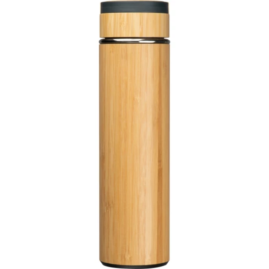 Butelka termiczna 500 ml, kolorowana pod drewno