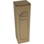 Butelka termiczna 500 ml, kolorowana pod drewno