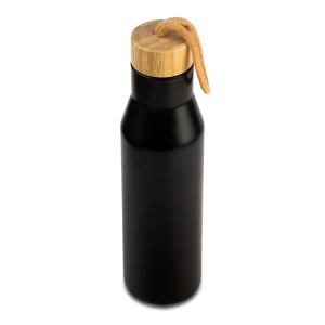 Butelka termiczna z logo Lavotto 500 ml, czarny