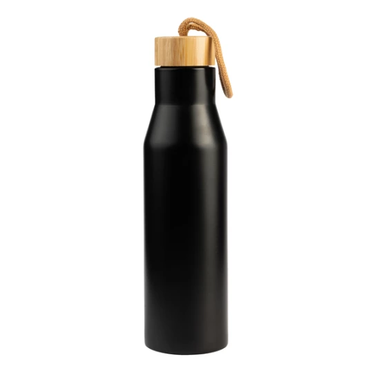 Butelka termiczna z logo Lavotto 500 ml, czarny